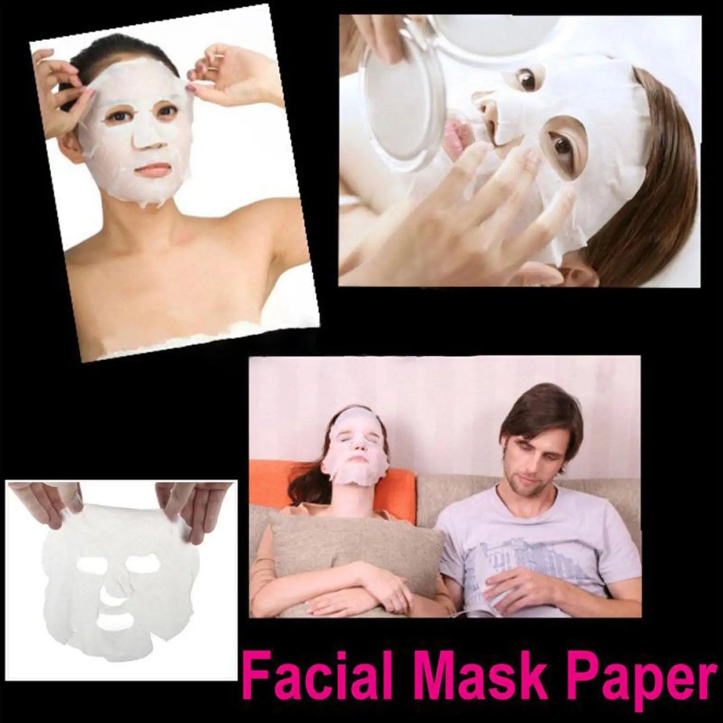 30/50pcs Disposable Compressed Facial Mask Portable Travel Non-woven Face Mask Skin Care Cotton Wrapped Masks Paper