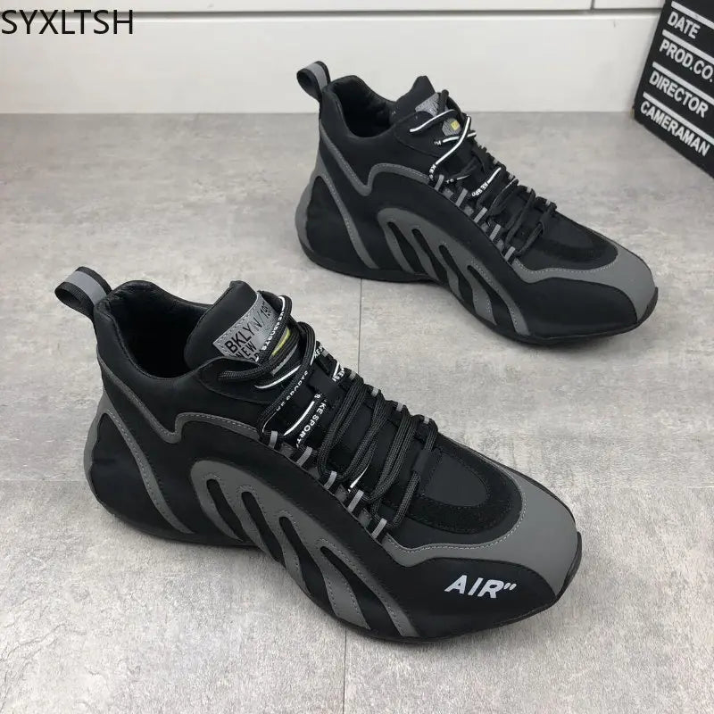 Running Shoes Men Leather Casual Sneaker Sports Shoes for Men Chunky Sneakers Fashion Shoes Men Designer Sneakers кеды мужские