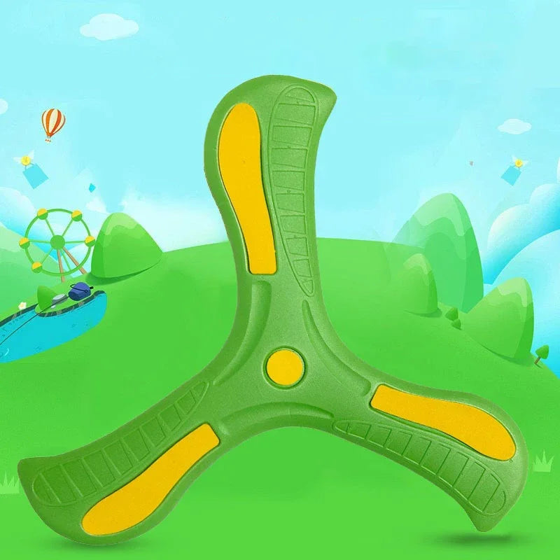 Boomerang Soft Three-leaf Cross Adult-kids Interactive Outdoor gift