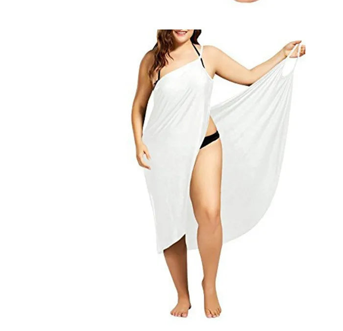 Summer Beach Wrap Dress Sun Protection Bikini Cover Up